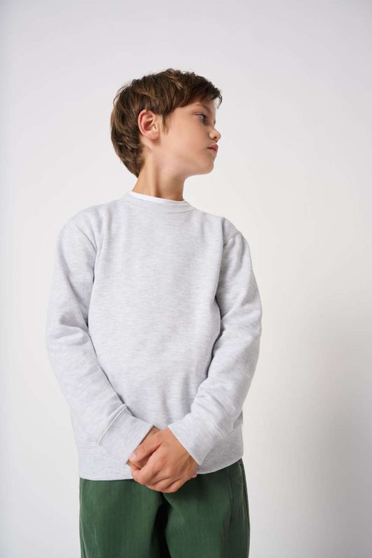 Kids' Basic Round Neck Sweatshirt - iDeal Basic (1 of 6) | utt:6dc40347e2ad