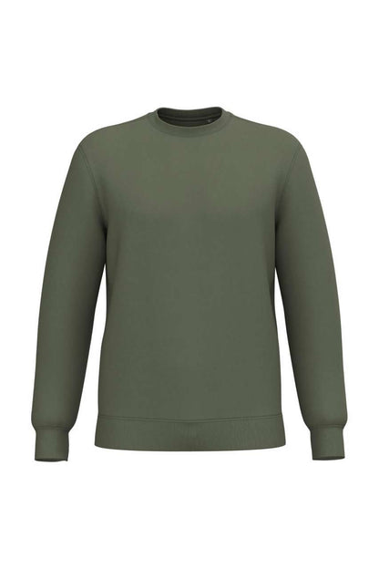UNISEX CREW NECK SWEATSHIRT in Caper Green | utt:8eb195ce97d0