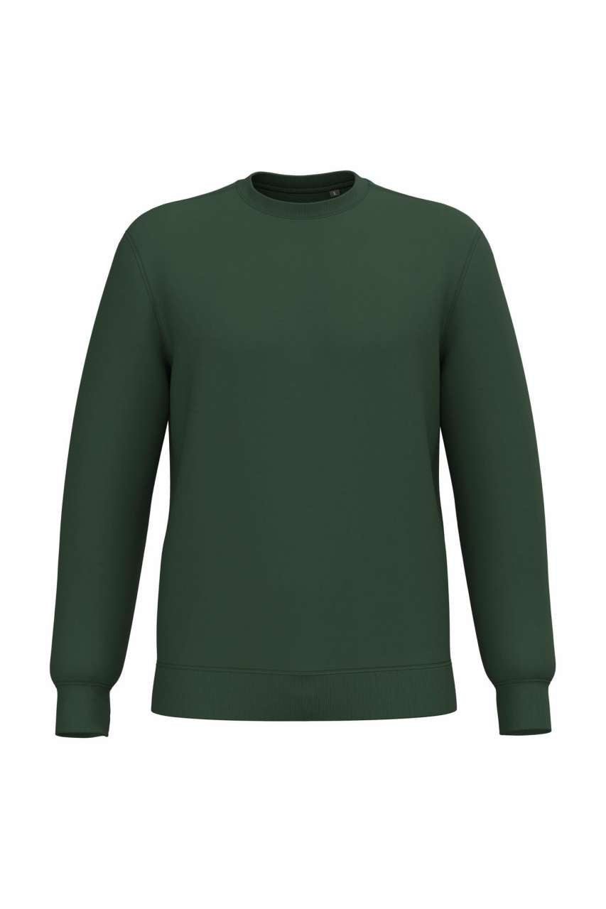 UNISEX CREW NECK SWEATSHIRT in Forest Green | utt:0ecd87276a28