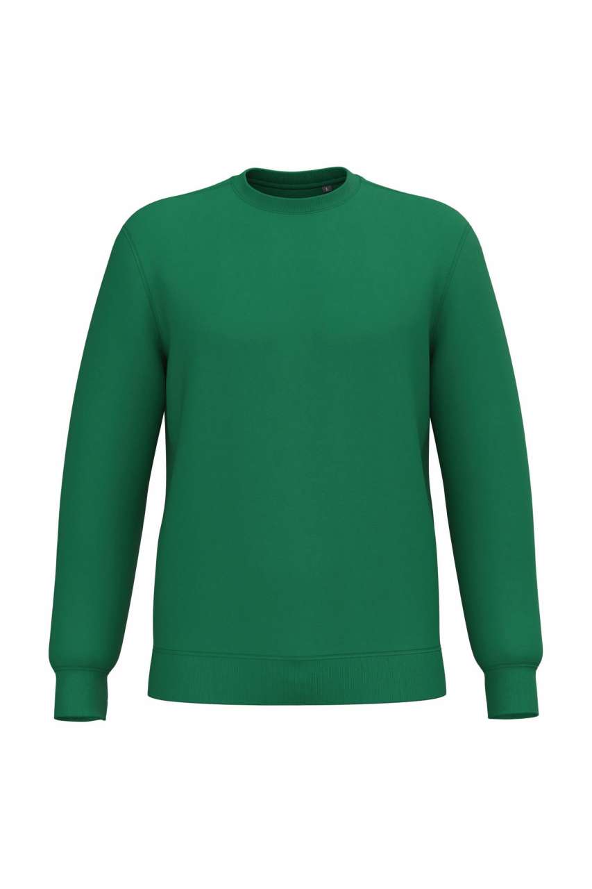 UNISEX CREW NECK SWEATSHIRT in Kelly Green | utt:d4ca752fa5ff