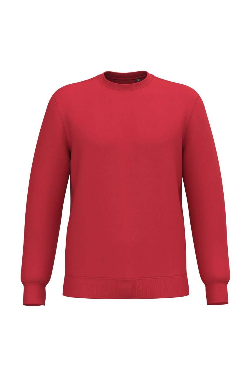 UNISEX CREW NECK SWEATSHIRT in Red | utt:f3b6ad974662