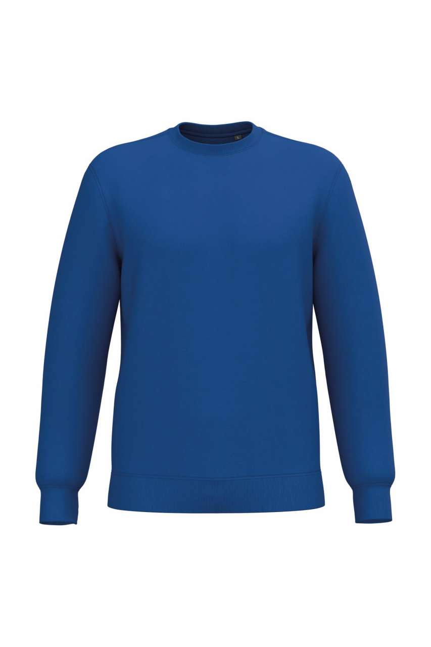 Unisex Crew Neck Sweatshirt in Royal Blue