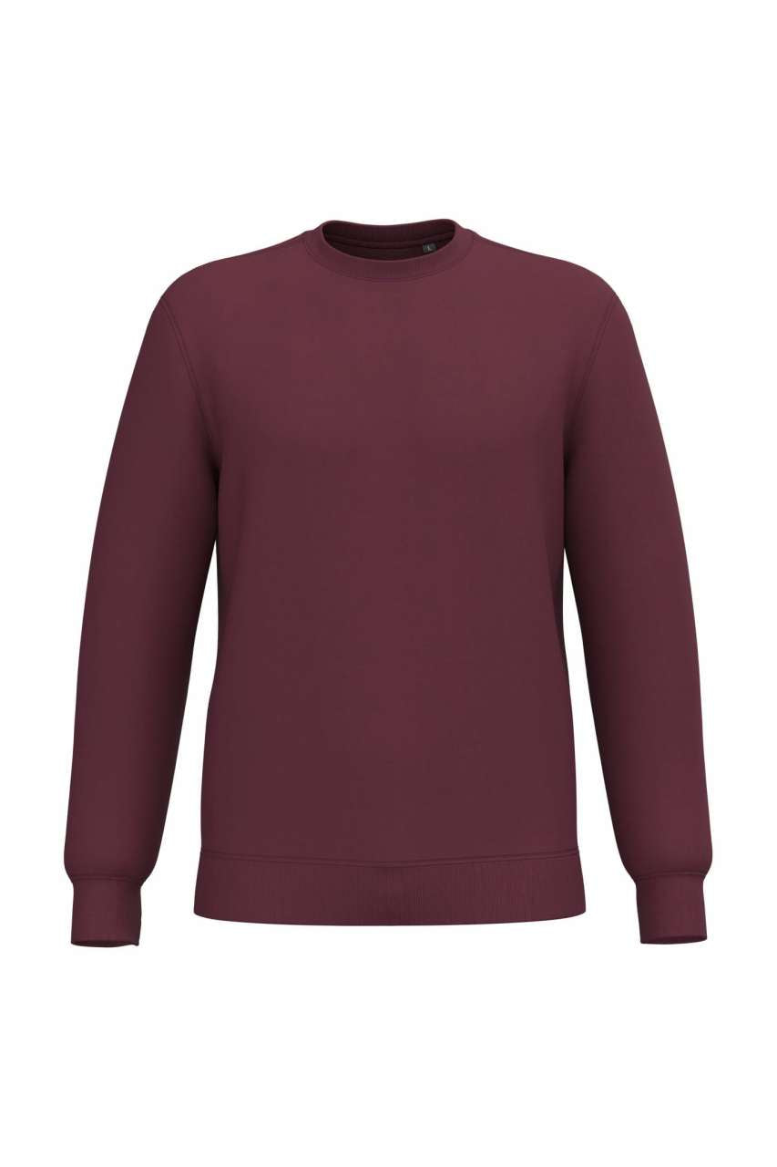 UNISEX CREW NECK SWEATSHIRT in Wine | utt:aee71a99a079