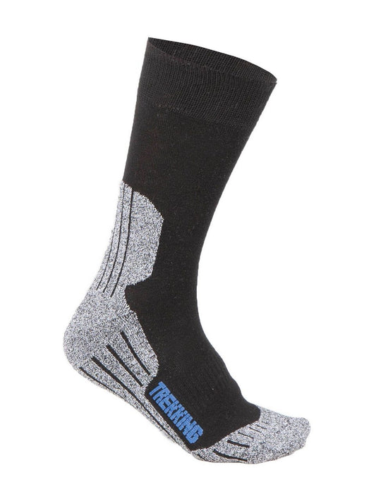 Technical Trekking Socks in Black/Grey