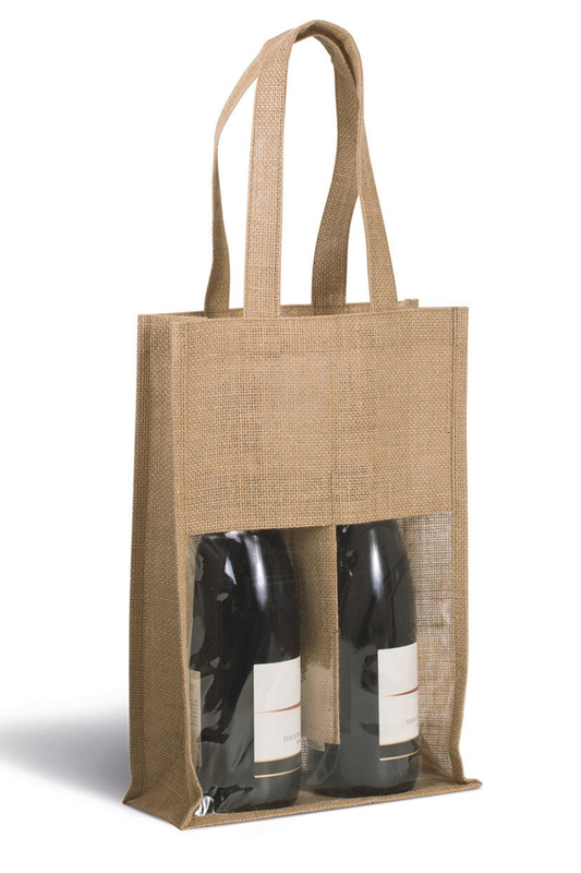 JUTE BOTTLE BAG - Kimood | utt:2427f2baf021