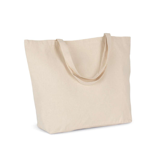 EXTRA-LARGE SHOPPING BAG IN COTTON - Kimood (2 of 2) | utt:6f2eb75b76be