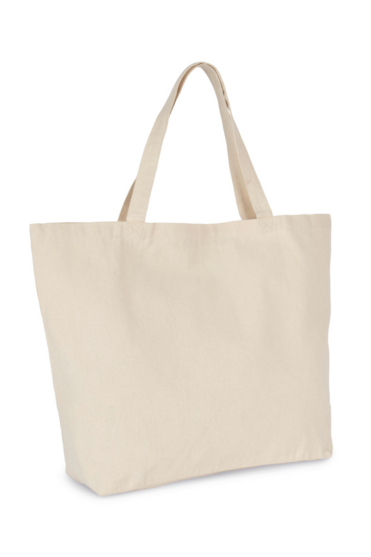 EXTRA-LARGE SHOPPING BAG IN COTTON - Kimood (1 of 2) | utt:2d7dc333333f