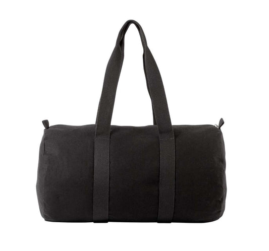 COTTON CANVAS HOLD-ALL BAG in Black/Black | utt:7e77a868c7e8
