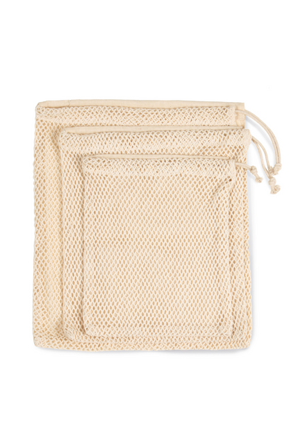 Mesh Bag With Drawstring Carry Handle - Kimood | utt:c1b2d3b20d8b