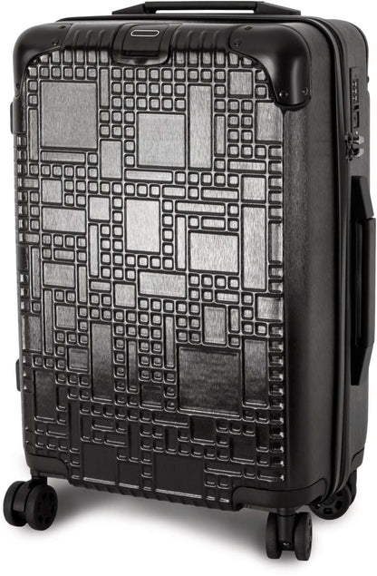 “geoline” Cabin Trolley With 4 Multidirectional Wheels in Black