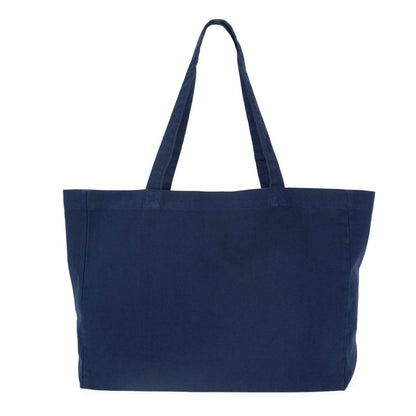 LARGE «EVERGREEN» SHOPPER in Washed Navy | utt:32b44da23bcd