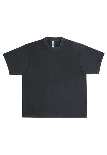 Urban Heavy Tee Garment Dyed in Pigment Black