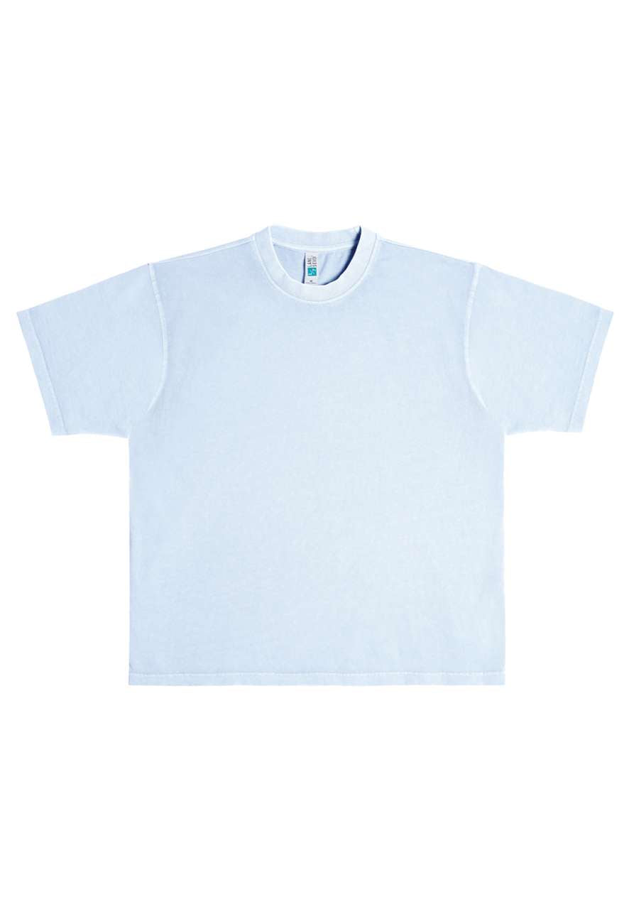 Urban Heavy Tee Garment Dyed in Pigment Grape Ice