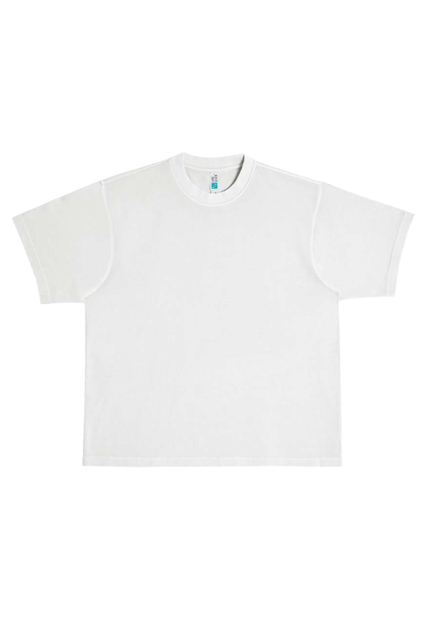 Urban Heavy Tee Garment Dyed in Pigment Lunar Rock
