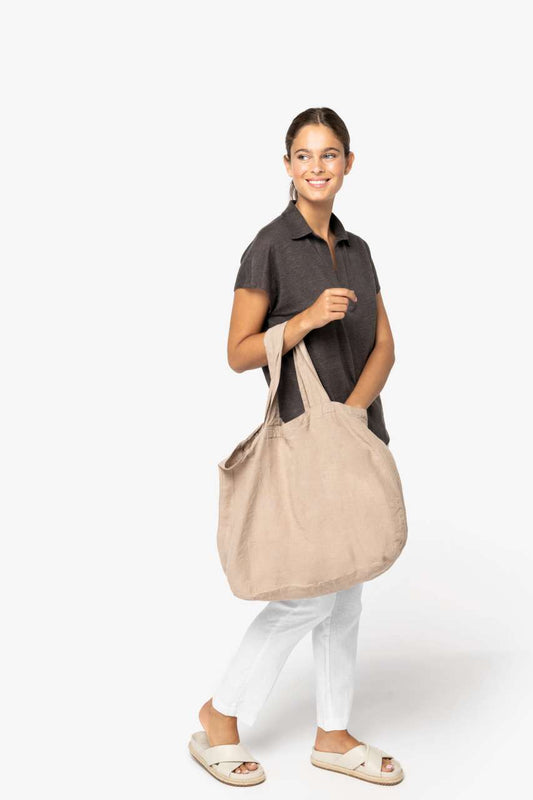 ECO-FRIENDLY LINEN SHOPPING BAG - Native Spirit (2 of 2) | utt:94b84d49bd09
