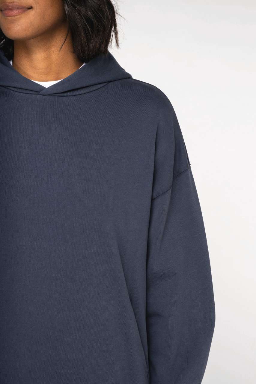 Unisex Washed Effect Oversize Hooded Sweatshirt - Native Spirit (3 of 7)