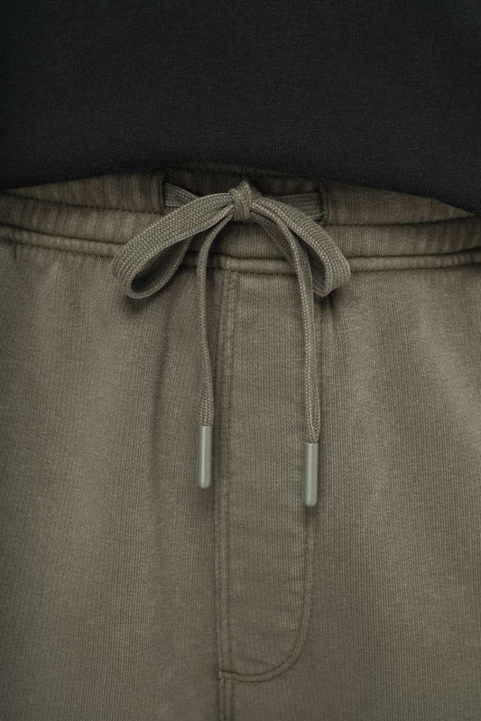 Men’s French Terry Washed Effect Cargo Shorts - Native Spirit (2 of 6)