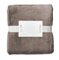 OLIMA CORAL FLEECE BLANKET in Taupe | utt:d4f6baf4d759