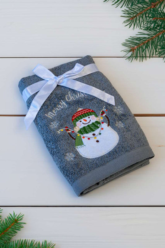 OLIMA CHRISTMAS TOWEL - SNOWMAN - Olima | utt:6cfa10332957
