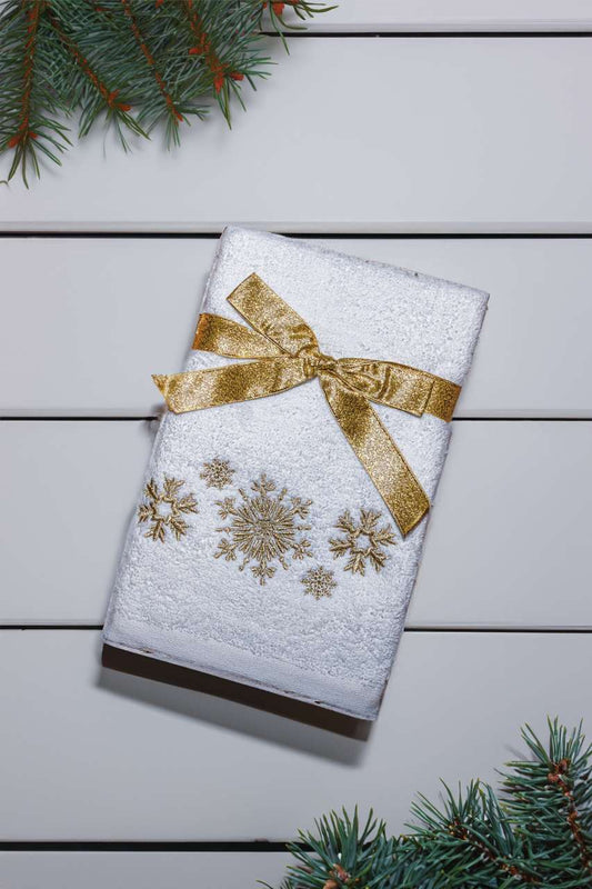 OLIMA CHRISTMAS TOWEL - SNOWFLAKES II - Olima (2 of 2) | utt:47d362337e9c