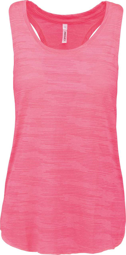 LADIES' SPORTS TANK TOP in Fluorescent Pink | utt:0ff4d1c54fe0