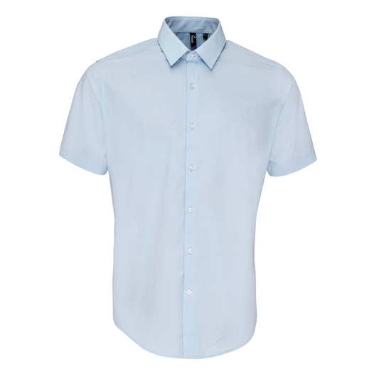 MEN'S POPLIN SUPREME SHORT SLEEVE SHIRT - Premier | utt:ac7707d8f8f8