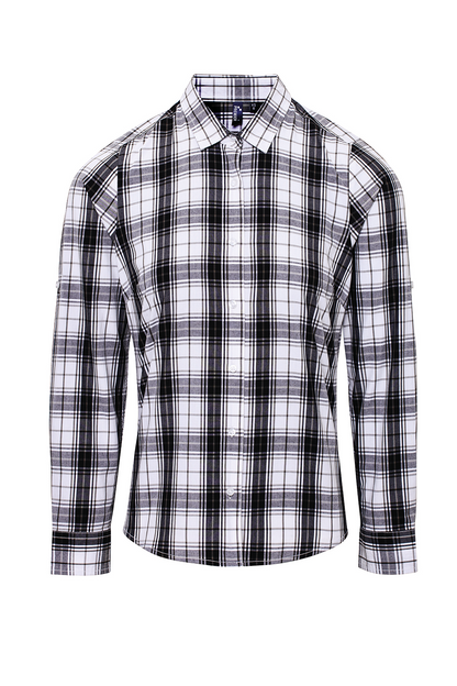 'ginmill' Check - Women's Long Sleeve Cotton Shirt - Premier | utt:dc152b42bc15