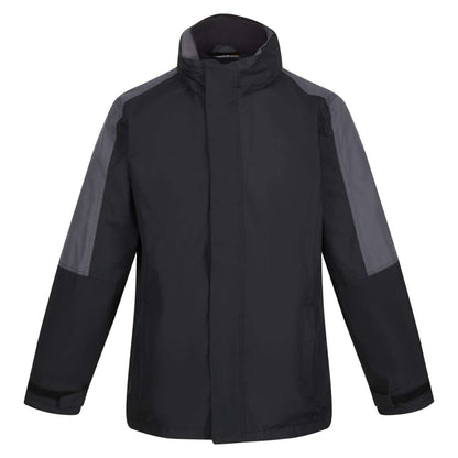 MEN'S DEFENDER III WATERPROOF 3-IN-1 JACKET in Black/Seal Grey | utt:ccf749a8c4c2