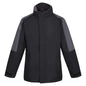 MEN'S DEFENDER III WATERPROOF 3-IN-1 JACKET in Black/Seal Grey | utt:ccf749a8c4c2