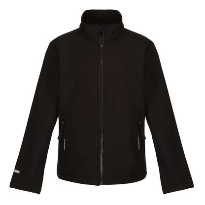 Junior Ablaze Softshell in Black/Black