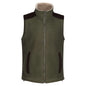 FAVERSHAM FLEECE BODYWARMER in Dark Khaki | utt:3e31df218b75