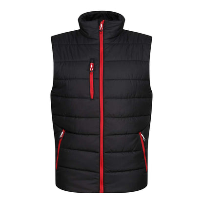 Navigate Thermal Bodywarmer in Black/Classic Red