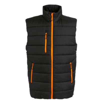 Navigate Thermal Bodywarmer in Black/Orange Pop