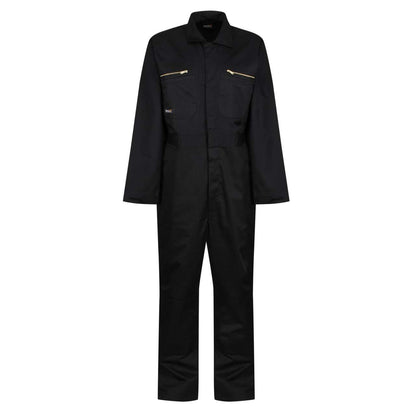 Pro Zip Fasten Coverall in Black | utt:f92196ef5461