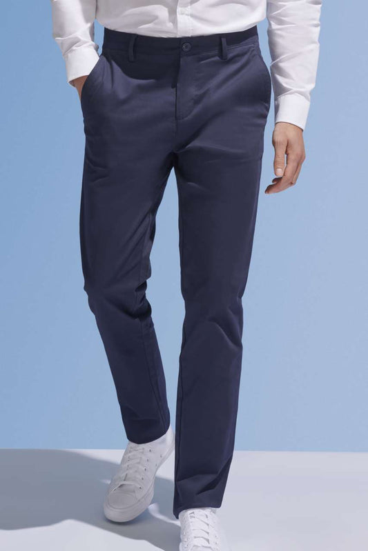 SOL'S JARED MEN - SATIN STRETCH TROUSERS - SOL'S (1 of 7) | utt:a7a54058aaef
