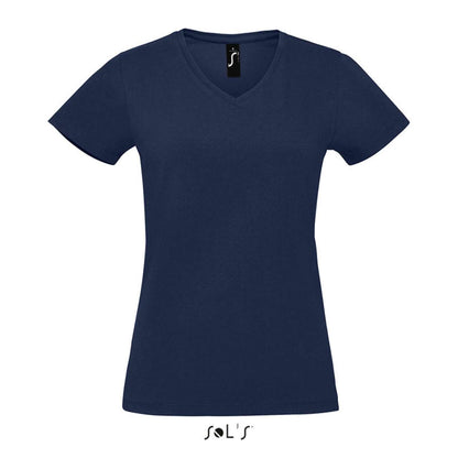 Sol's Imperial V Women - V-Neck T-Shirt in French Navy