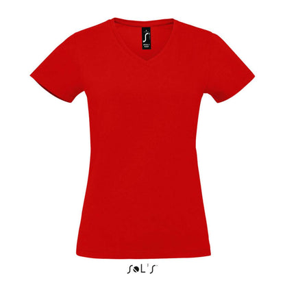 Sol's Imperial V Women - V-Neck T-Shirt in Red