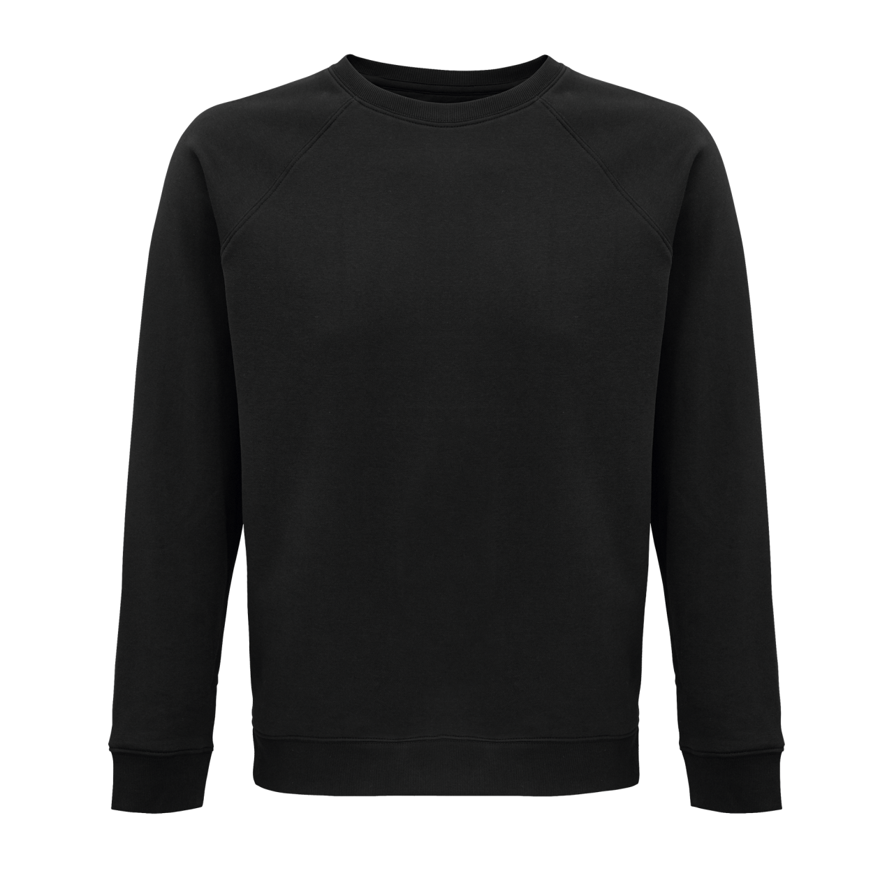 Sol's Space - Unisex Round-Neck Sweatshirt in Black | utt:c5d3ef8fd64d