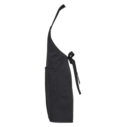 Sol's Gamma - Bib Apron With Pockets in Black | utt:bf785b801a28