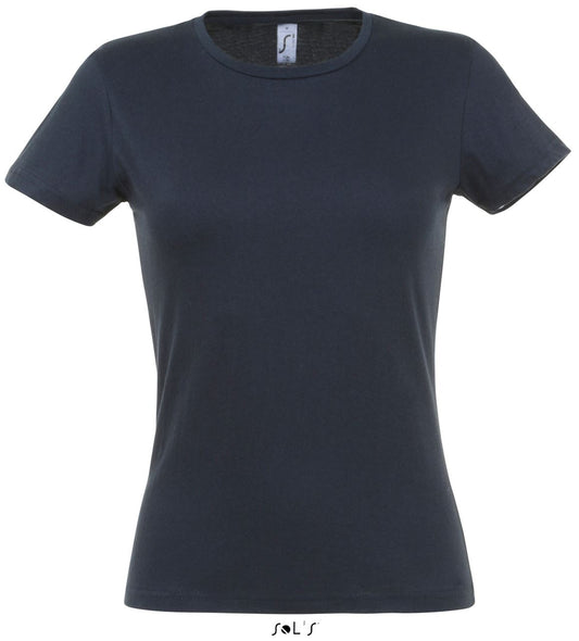 SOL'S MISS - WOMEN’S T-SHIRT in Navy | utt:3028e0e218f3