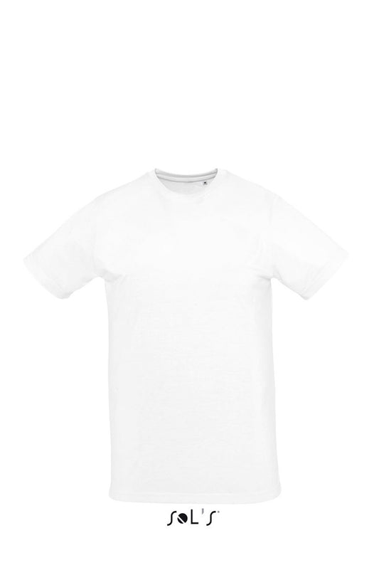SOL'S SUBLIMA - UNISEX ROUND COLLAR T-SHIRT FOR SUBLIMATION in White | utt:2d2695359444