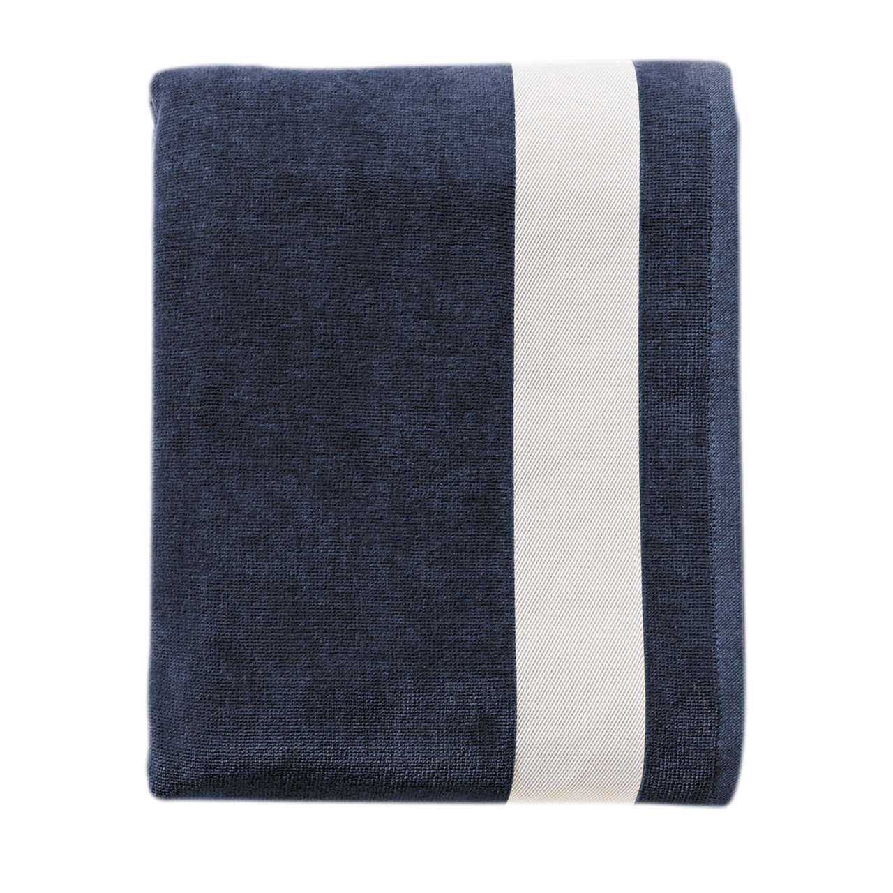 Sol's Lagoon Beach Towel in French Navy | utt:e1935f4df7d7