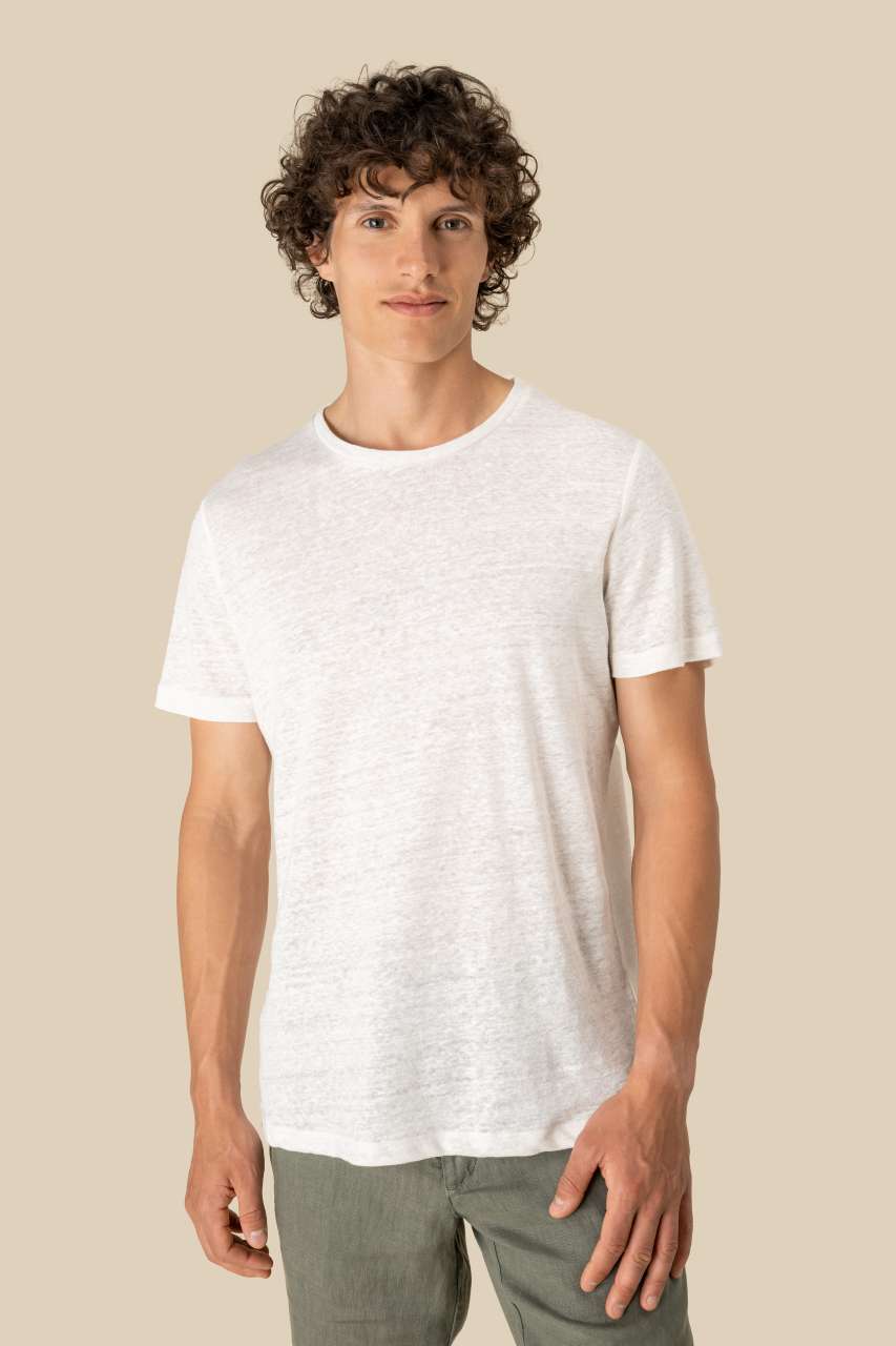 Men's Linen T-Shirt - Spasso (1 of 4) | utt:f9fa4318614e