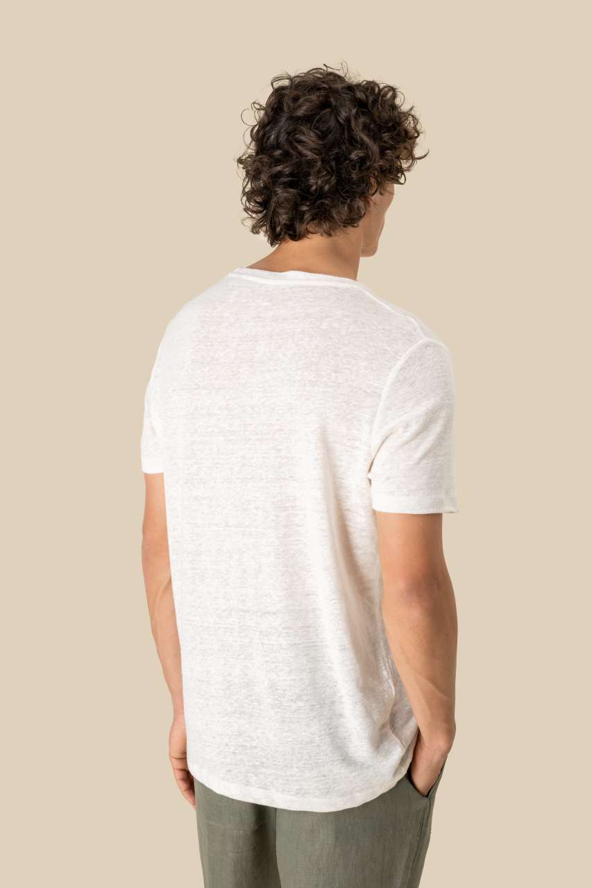 Men's Linen T-Shirt - Spasso (2 of 4) | utt:8410303735b5