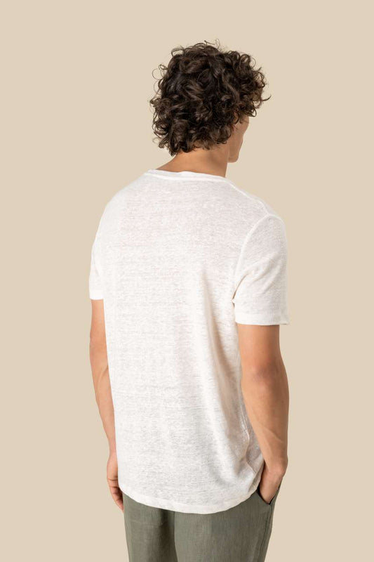 Men's Linen T-Shirt - Spasso (2 of 4) | utt:8410303735b5
