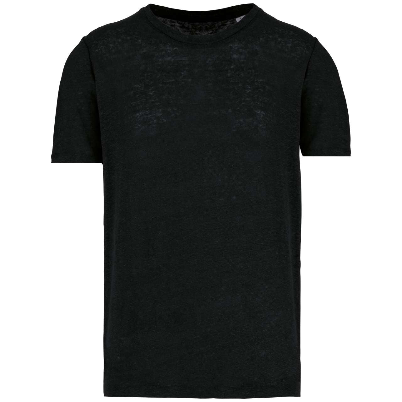 Men's Linen T-Shirt in Black | utt:3356e622b85e