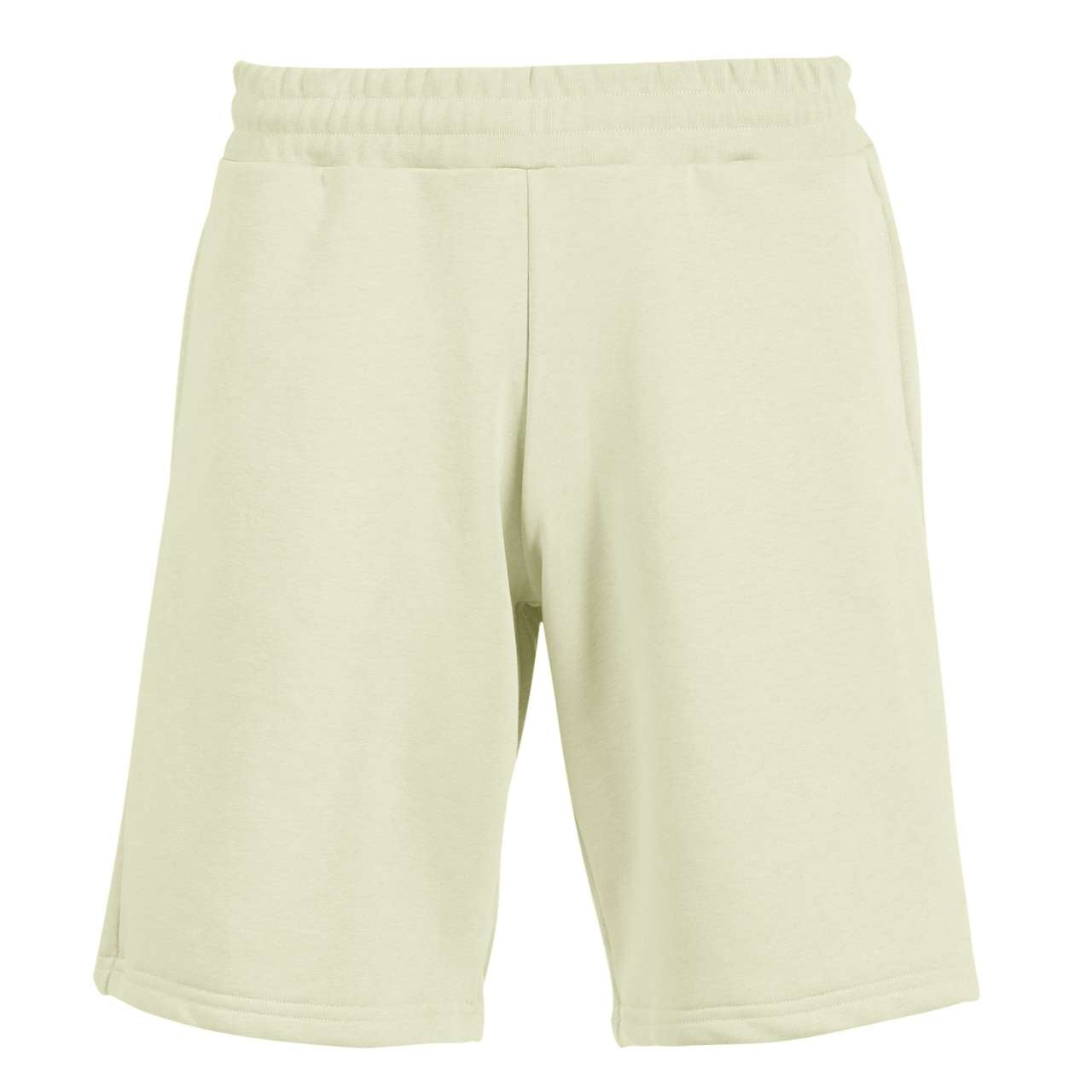 365 - DIAGONAL FRENCH TERRY BERMUDA SWEATSHORT in Cream | utt:2c1e5b89be8d