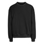 365 - DIAGONAL FRENCH TERRY CREWNECK SWEATSHIRT  in Black | utt:e5719ff6ead2