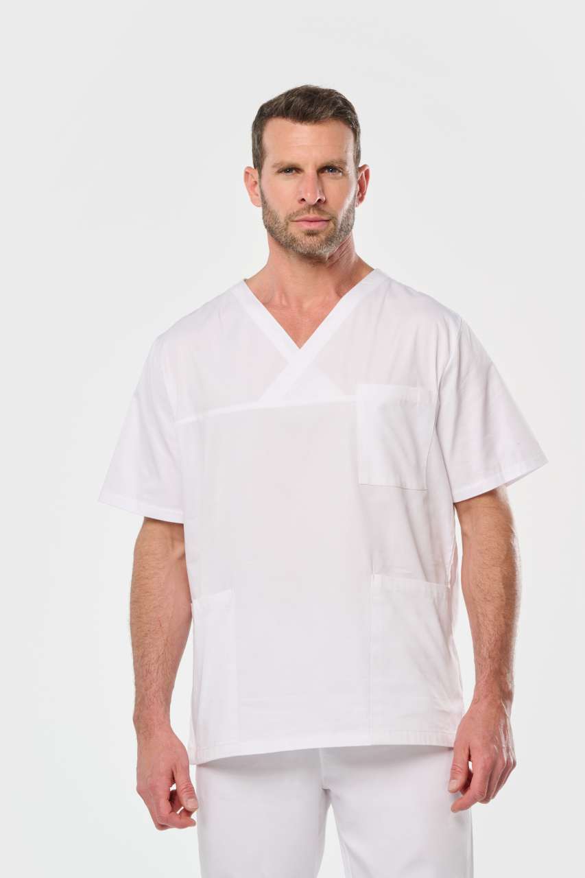 UNISEX SHORT SLEEVE COTTON TUNIC - Designed To Work (1 of 8) | utt:1d032f141efa