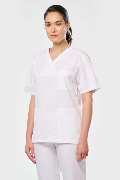 UNISEX SHORT SLEEVE COTTON TUNIC - Designed To Work (5 of 8) | utt:007a4eb6d61e